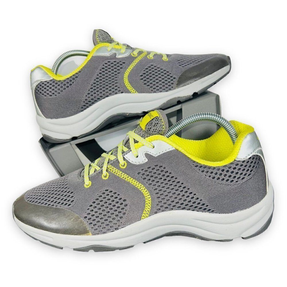Vionic 335 Emerald Active Grey / Lime Women's 9 Wide